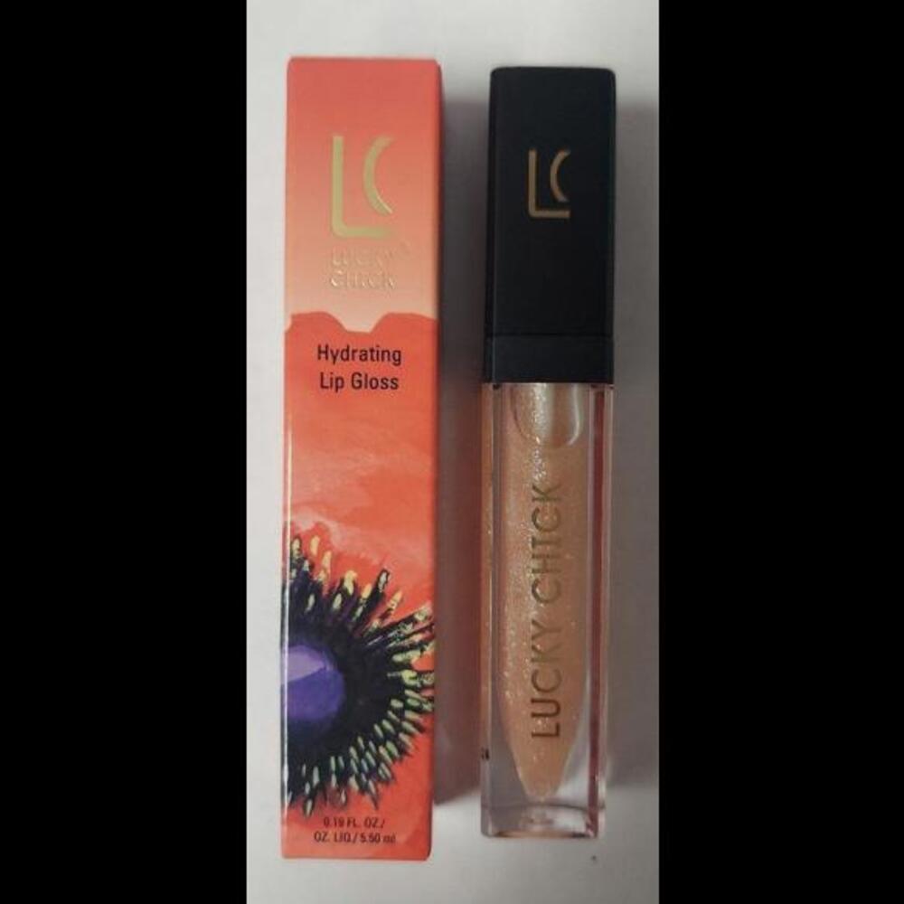 New Lucky Chick hydrating lip gloss in bubbly